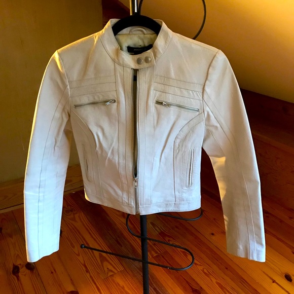 Arden B Jackets & Blazers - Arden B. Leather Bomber Jacket, NWOT, XS